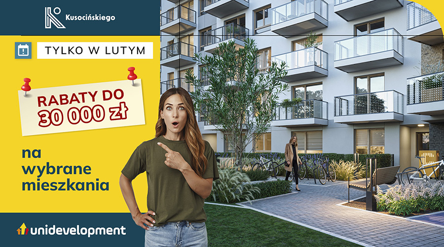 Tylko w lutym! Wybrane mieszkania z rabatami do 30 000 zł!