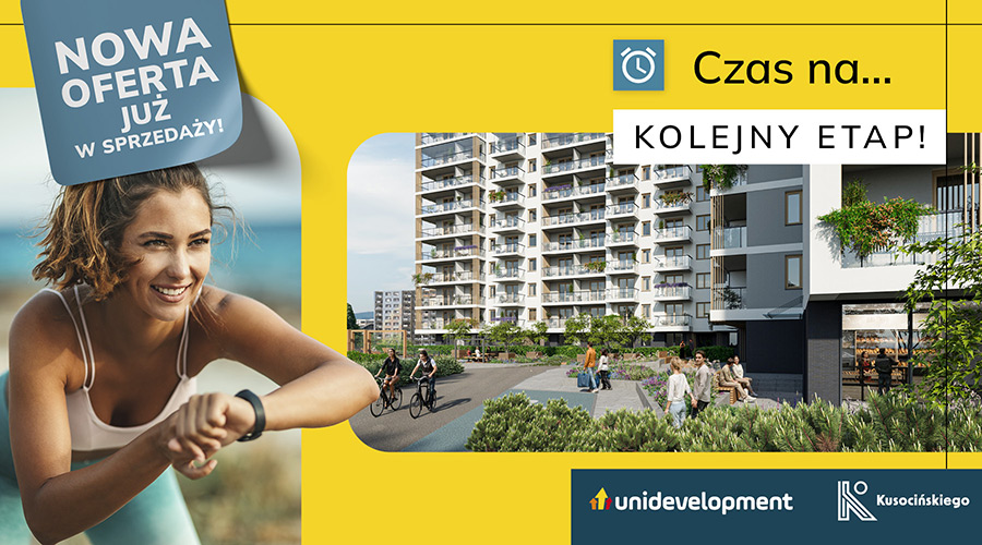 Startujemy ze sprzedażą budynku B inwestycji Kusocińskiego!