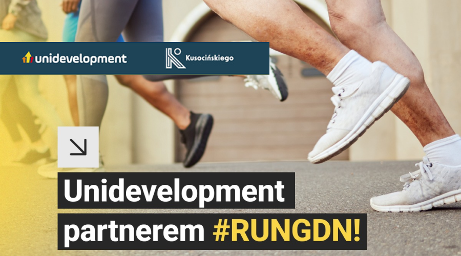 Unidevelopment partnerem imprez biegowych w Gdańsku #RUNGDN