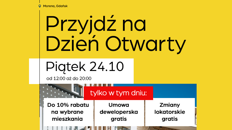 Zapraszamy na Dzień Otwarty w piątek, 24 października!